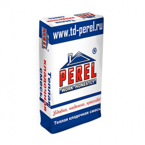 Теплоизоляционная кладочная смесь Perel TKS 8520 17,5 кг Зима