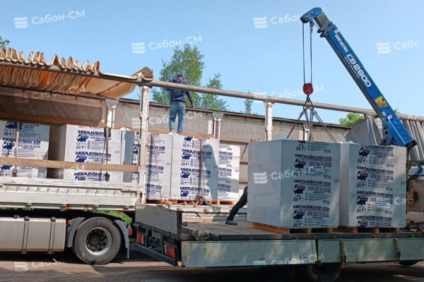 Газосиликатные блоки Могилевский КСИ D700 600х400х200 стеновые